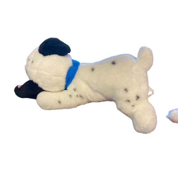 Vintage 101 Dalmatians Plush Disney Mattel 1991? Pongo and Lucky Set Dalmatians - Picture 12 of 13